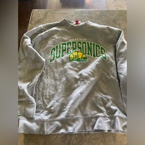 Vintage Seattle Supersonics crewneck